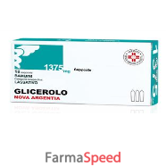 glicerolo (nova argentia)*bb 18 supp 1.375 mg