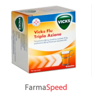 vicks flu tripla azione*os polv 10 bust