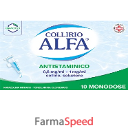 collirio alfa antistaminico*10 monod collirio 0,8 mg/ ml + 1 mg/ml 0,3 ml