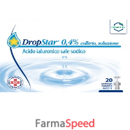 dropstar*20 monod collirio 0,5 ml 0,4%