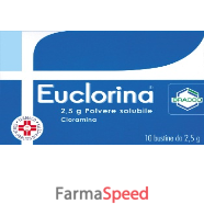 euclorina*10 bust polv u.e. 2,5 g