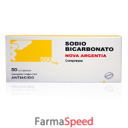 sodio bicarbonato (nova argentia)*50 cpr 500 mg