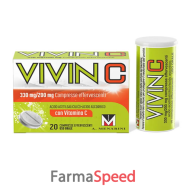 vivin c*20 cpr eff 330 mg + 200 mg