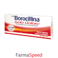 neoborocillina gola dolore*16 pastiglie 8,75 mg menta senza zucchero