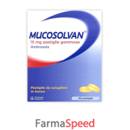 mucosolvan*20 pastiglie gommose 15 mg