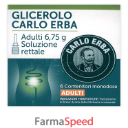 glicerolo (carlo erba)*ad 6 microclismi 6,75 g