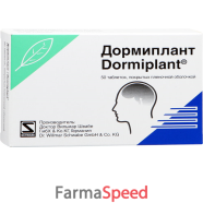 dormiplant*50 cpr riv 160 mg + 80 mg