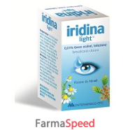 iridina light*collirio 10 ml 0,01%