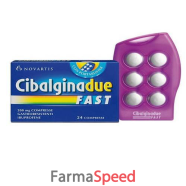 cibalgina due fast*24 cpr gastrores 200 mg