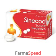 sinecod tosse sedativo*18 pastiglie 5 mg