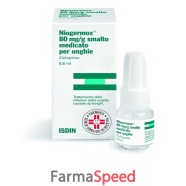 niogermox*smalto unghie 6,6 ml 80 mg/g