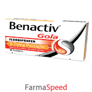 benactiv gola*16 pastiglie 8,75 mg arancia senza zucchero