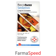 recotuss sedativo*scir 100 ml 2 mg/ml