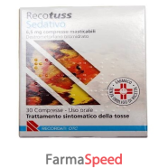 recotuss sedativo*30 cpr mast 6,5 mg