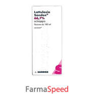 lattulosio (sandoz)*sciroppo 180 ml 66,7% flacone