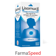 lisomucil*ad sciroppo 200 ml 750 mg/15 ml con zucchero