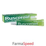ruscoroid*crema rett 40 g 1% + 1%