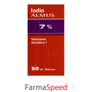 iodio sol alco i (almus)*soluz alcolica 50 ml 7% + 5%