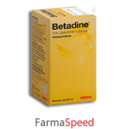 betadine*soluz cutanea 50 ml 10%