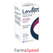 levifen*os sosp 150 ml 100 mg/5 ml gusto fragola senza zucchero