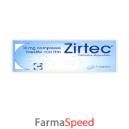 zirtec*7 cpr riv div 10 mg