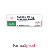 cantabilin*40 cpr riv 300 mg