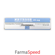 ketesse*20 cpr riv 25 mg