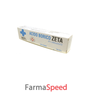 acido borico (zeta farmaceutici)*ung derm 30 g 3%