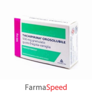 tachipirina orosolubile* 500mg 12 bustine gusto fragola-vaniglia