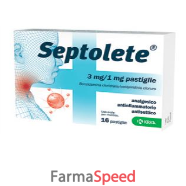 septolete*16 pastiglie 3 mg + 1 mg