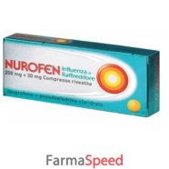 nurofen influenza e raffreddore*24 cpr riv 200 mg + 30 mg