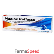 maalox reflusso*7 cpr gastrores 20 mg