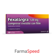 fexallegra*10 compresse rivestite 120mg