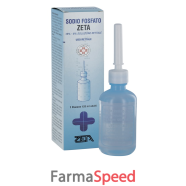 sodio fosfato (zeta farmaceutici)*1 flacone soluz rett 120 ml 16% + 6%