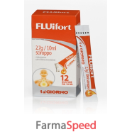 fluifort*sciroppo 12 bustine 2,7 g/10 ml