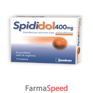 spididol*os grat 12 bust 400 mg aroma albicocca