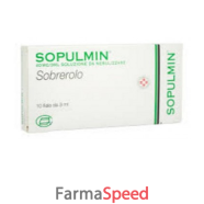 sopulmin*soluz nebul 10 fiale 40 mg 3 ml