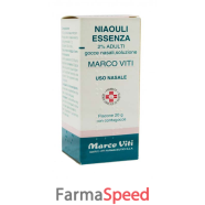 niaouli essenza (marco viti)*ad gtt orl 20 g 2%