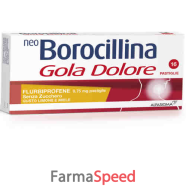 neoborocillina gola dolore*16 pastiglie 8,75 mg limone e miele senza zucchero