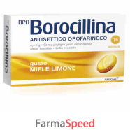 neoborocillina antisettico orofaringeo*16 pastiglie 6,4 mg + 52 mg limone