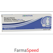 ibuprofene (zentiva italia)*12 cpr riv 200 mg