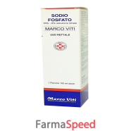 sodio fosfato (marco viti)*1 flacone 120 ml 16% + 6% soluz rett