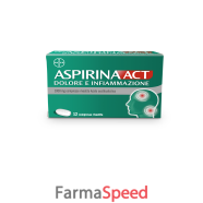 aspirinaact dol inf*12cpr 1g