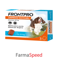 frontpro*3cpr 10-25kg 68mg