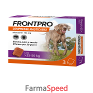 frontpro*3cpr 25-50kg 136mg