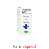 acido borico (zeta farmaceutici)*soluz cutanea 500 ml 3%