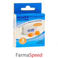tappo auricolare earplug scudo in silicone 3 coppie 6 pezzi articolo 7en091
