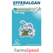 efferalgan*10 supp 150 mg