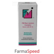 fm nux vomica complex - gocce orali soluzione, flacone in vetro con contagocce da 30 ml