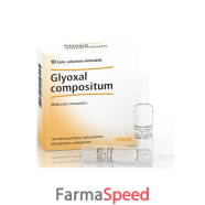 heel glyoxal compostium 10 fiale da 2,2 ml l'una